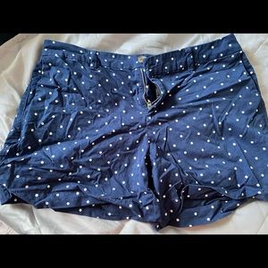 Polk a dot shorts